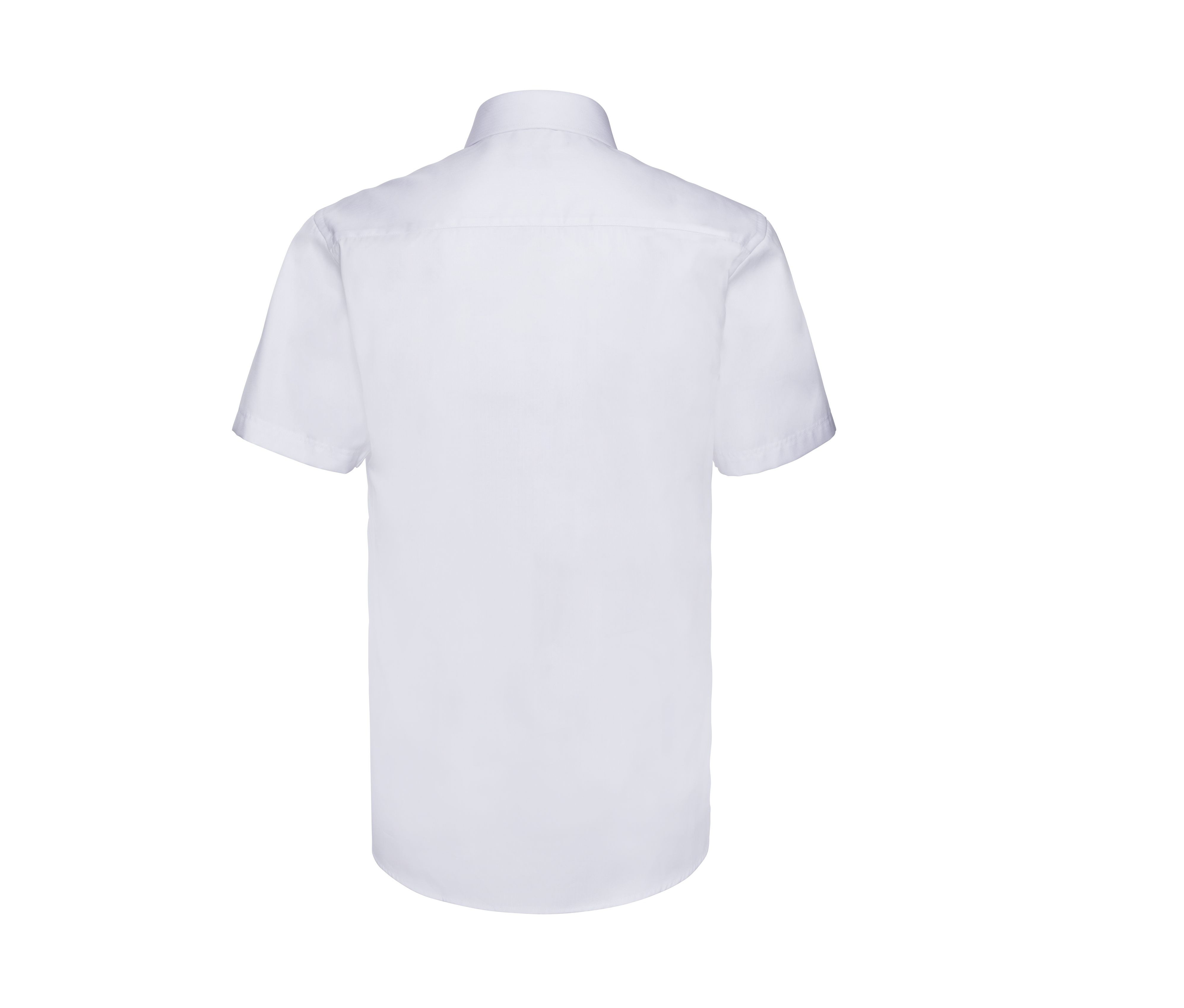 MEN'S SHORT SLEEVE TAILORED HERRINGBONE SHIRT