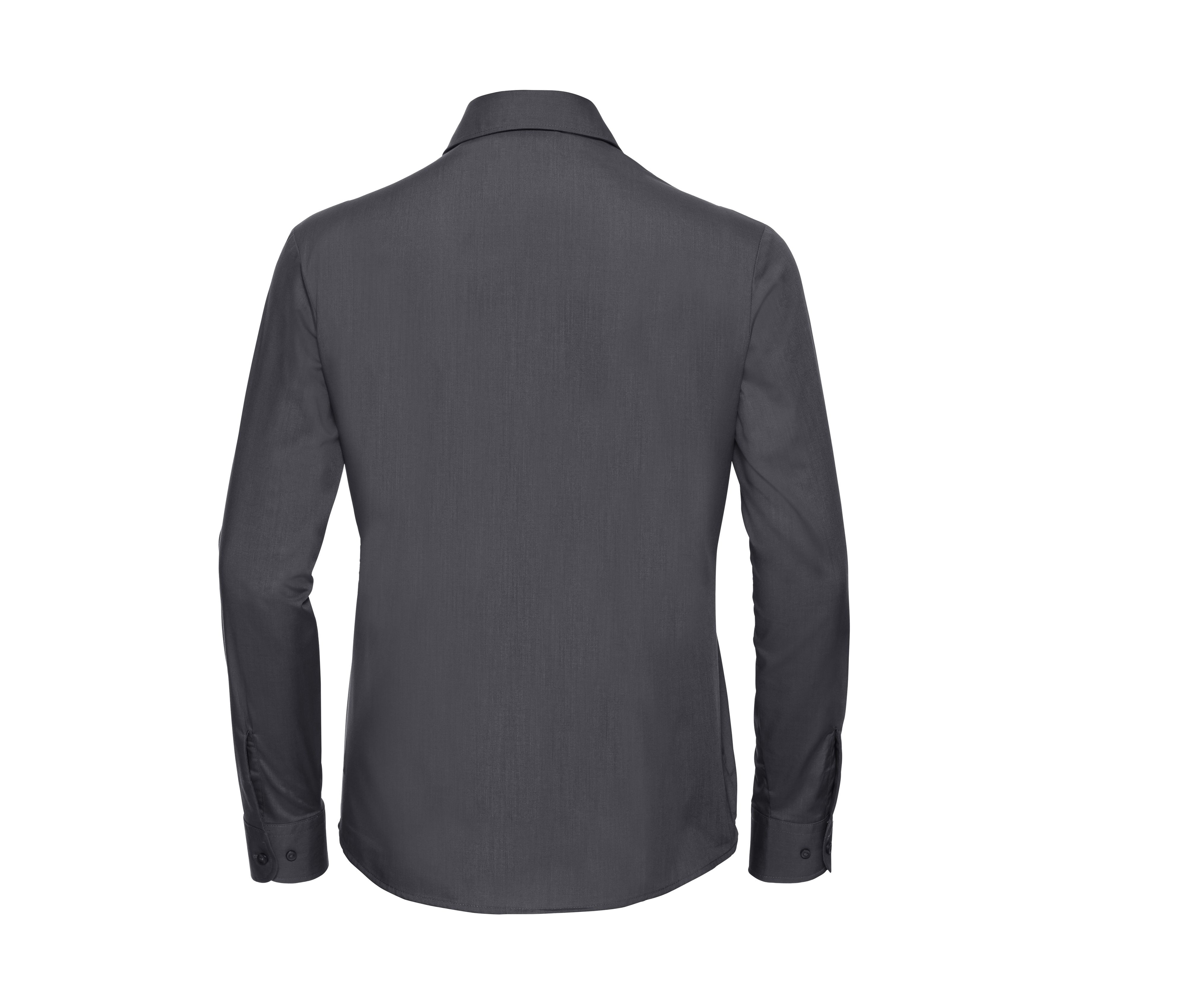 LADIES' LONG SLEEVE CLASSIC POLYCOTTON POPLIN SHIRT