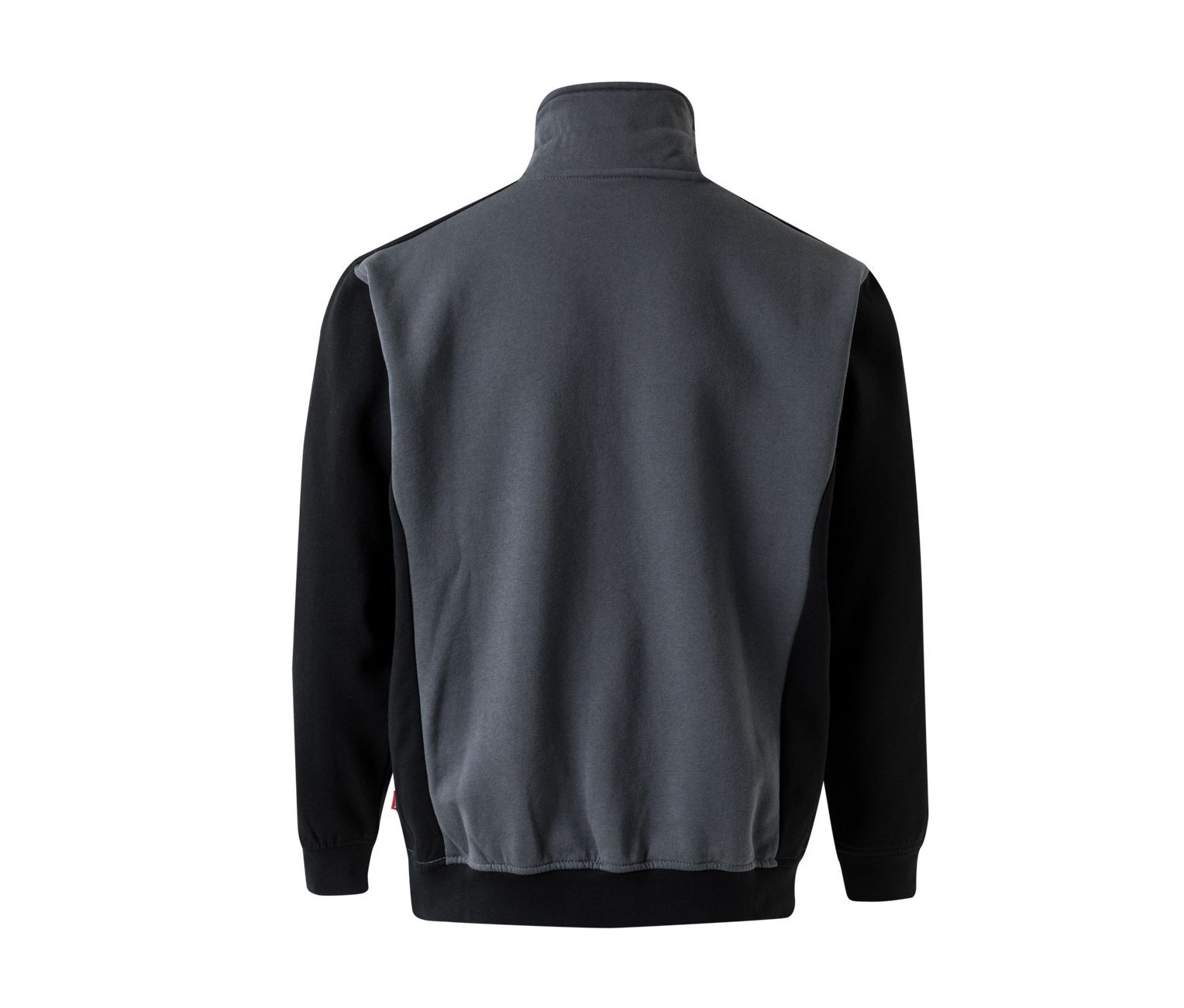 SWEAT BICOLORE COL ZIPPÉ