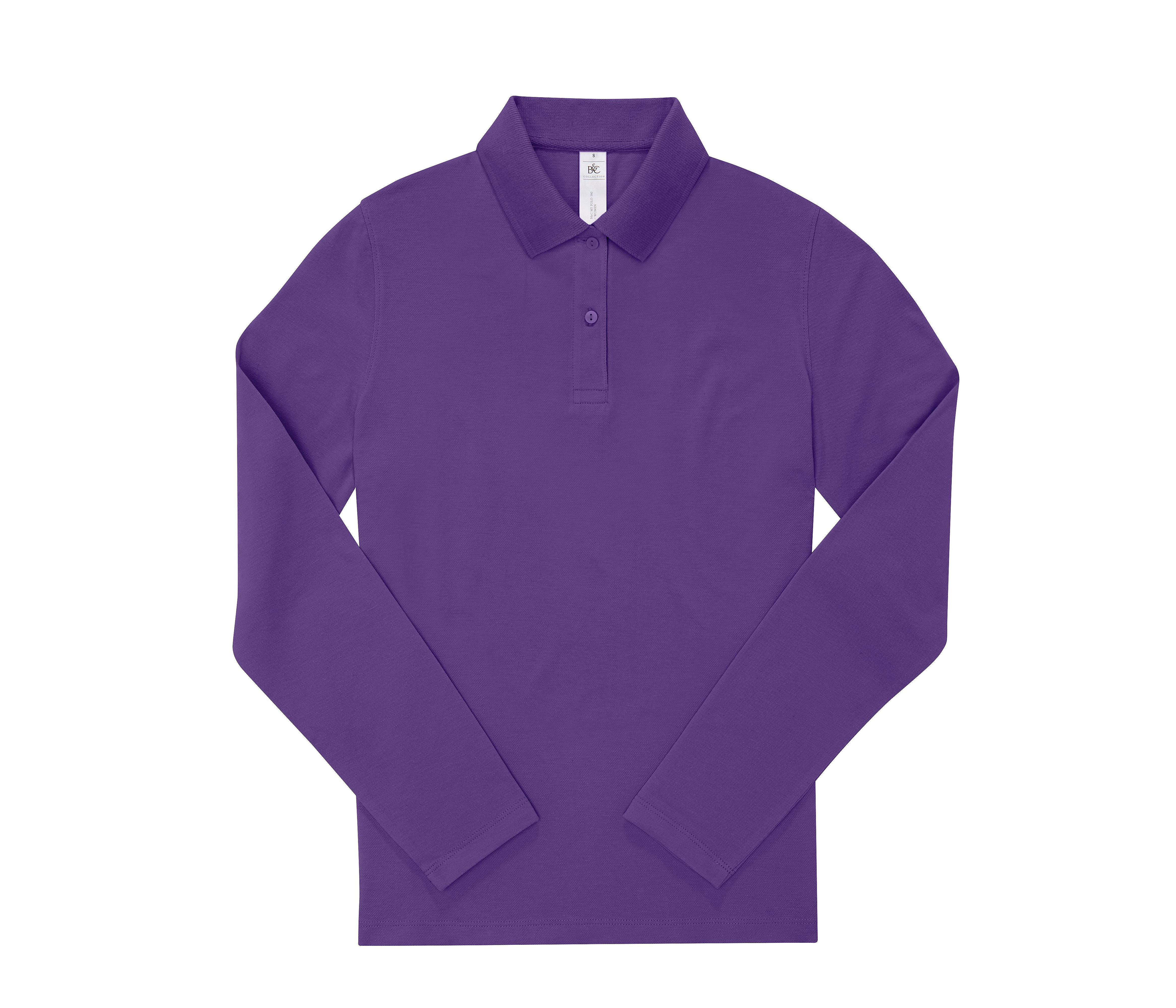 B&C MY POLO 180 LSL/WOMEN