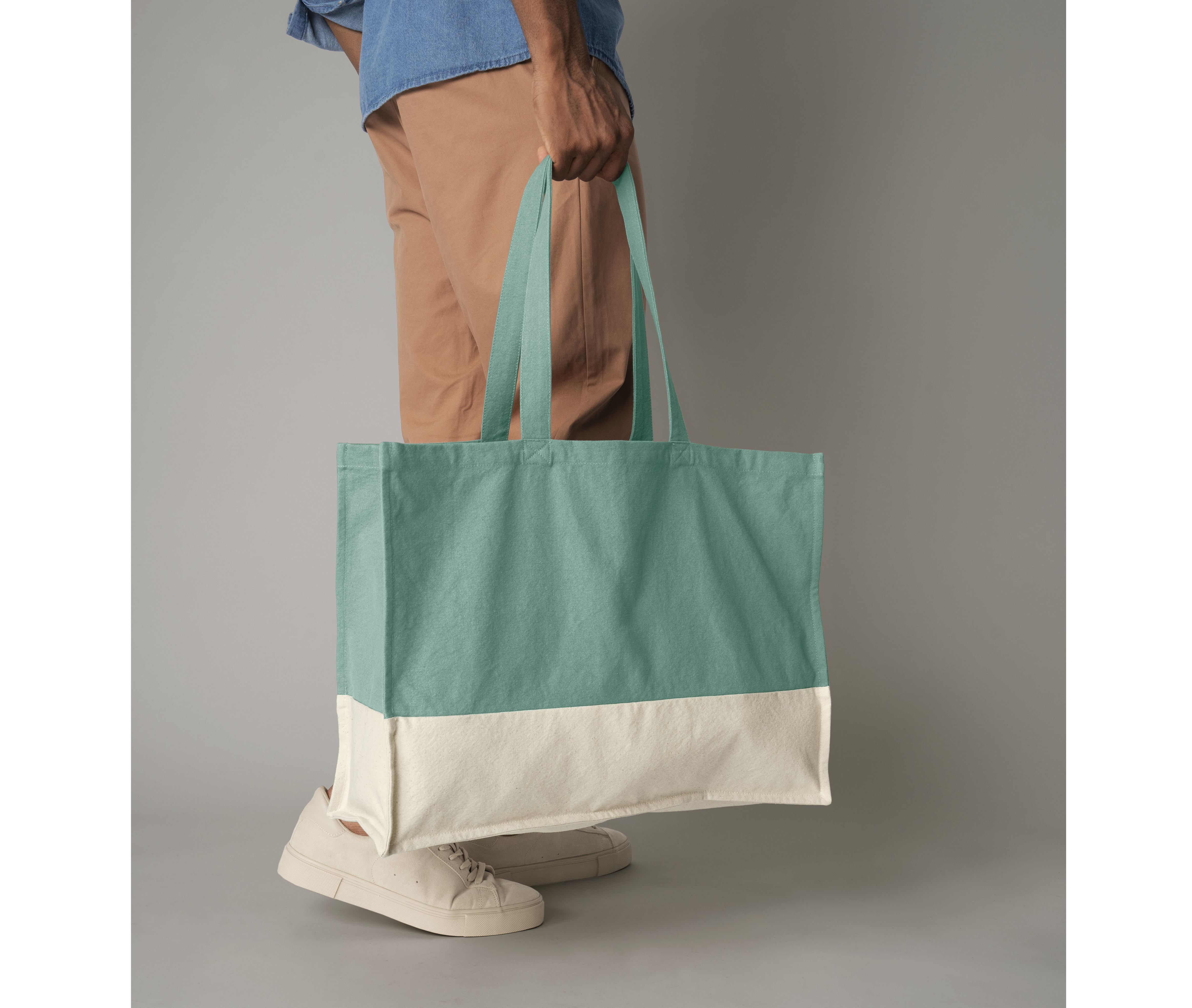 EARTHAWARE® ORGANIC CONTRAST SHOPPER