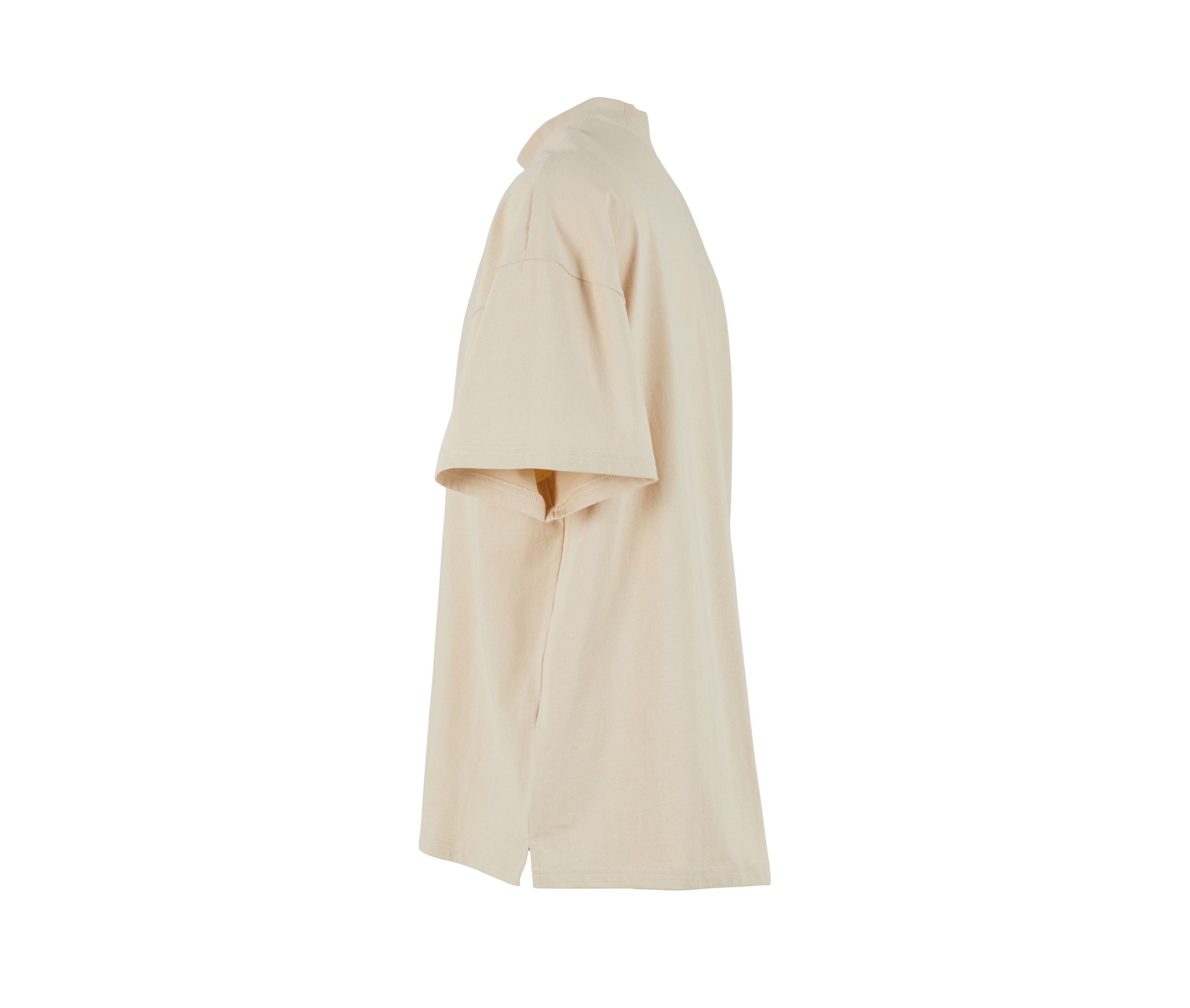 OVERSIZED MOCK NECK TEE