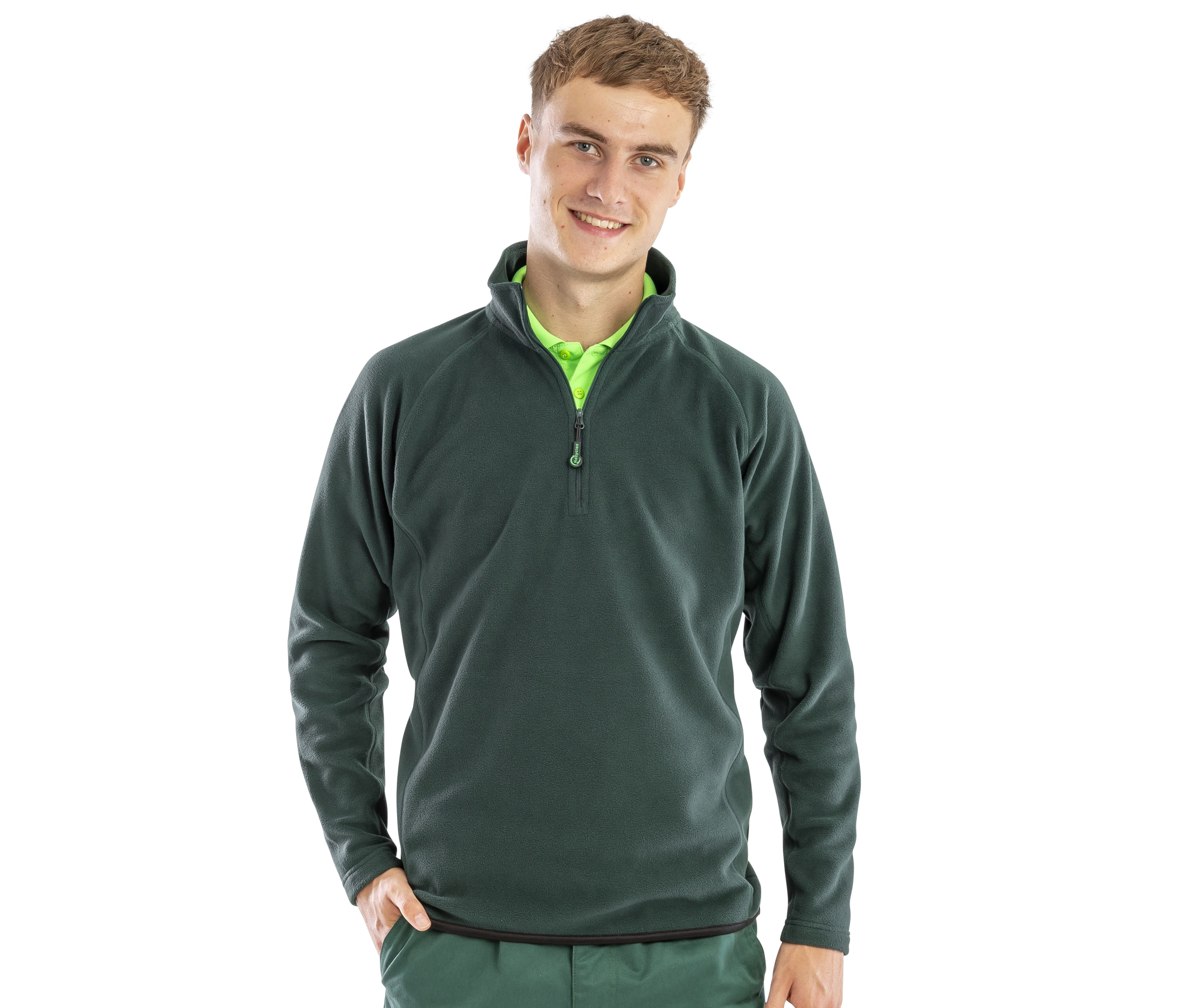 RECYCLED MICROFLEECE TOP
