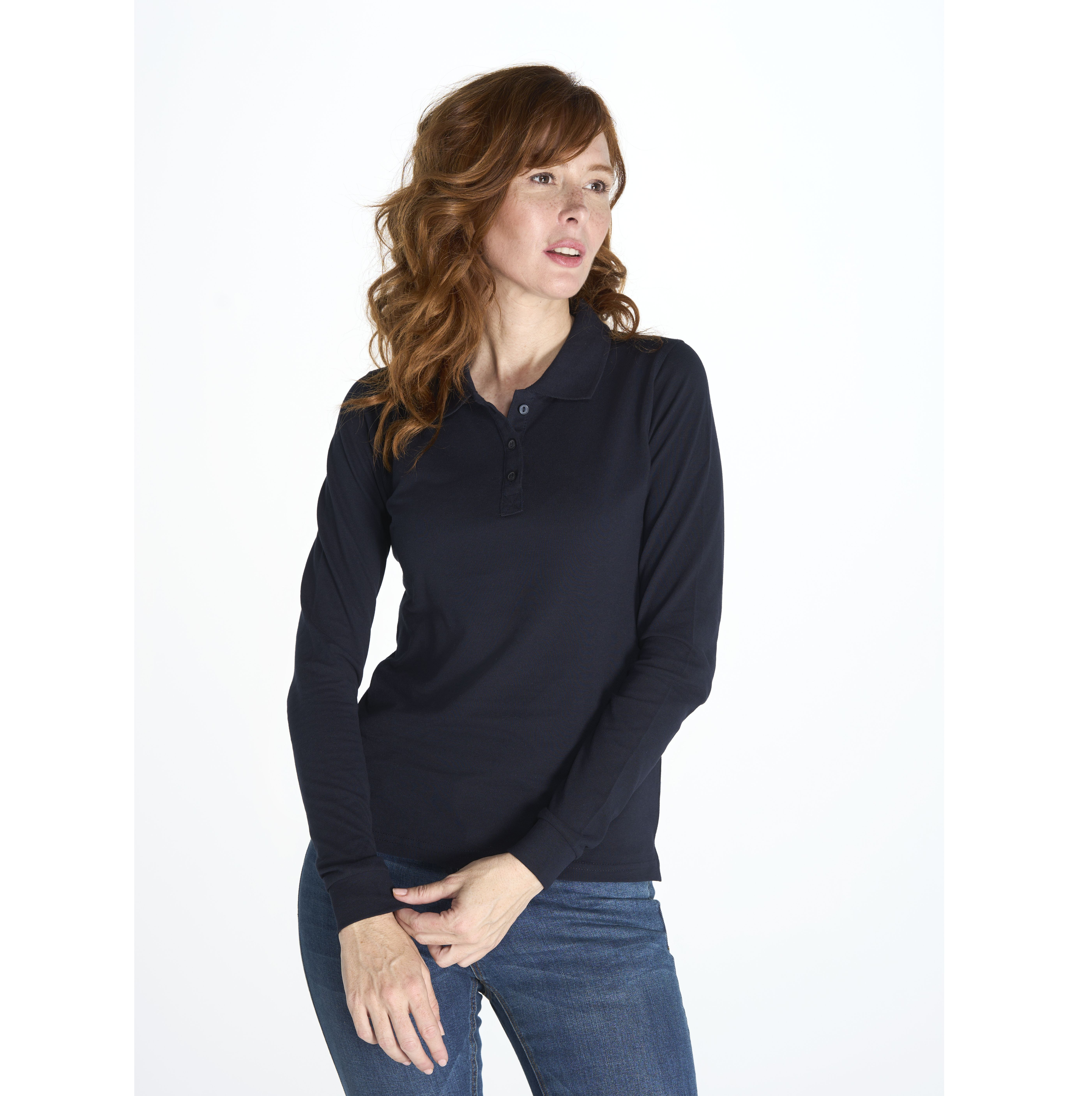 LADY REGULAR LONG SLEEVE POLO