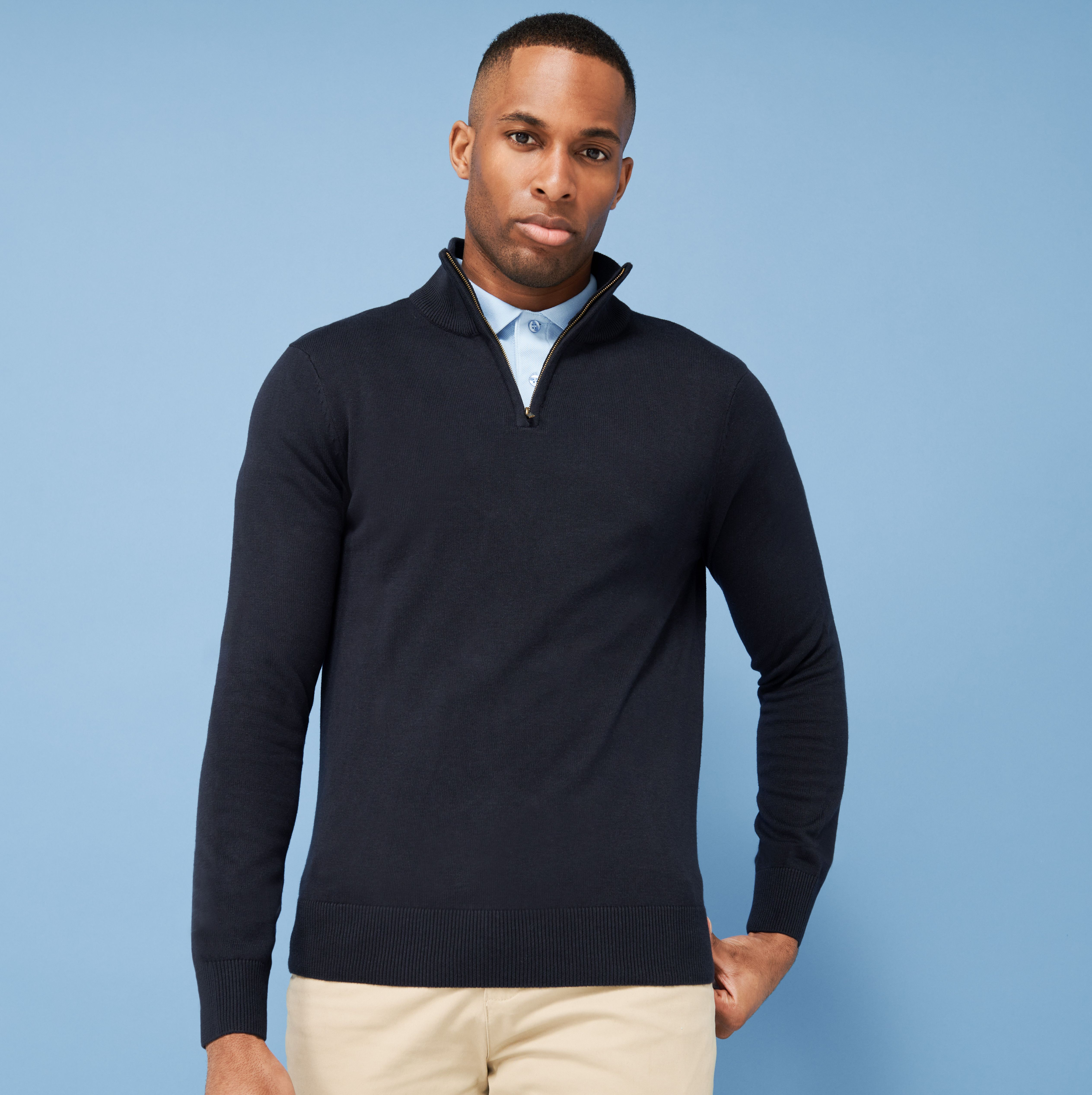 MEN'S 1/4 ZIP JUMPER