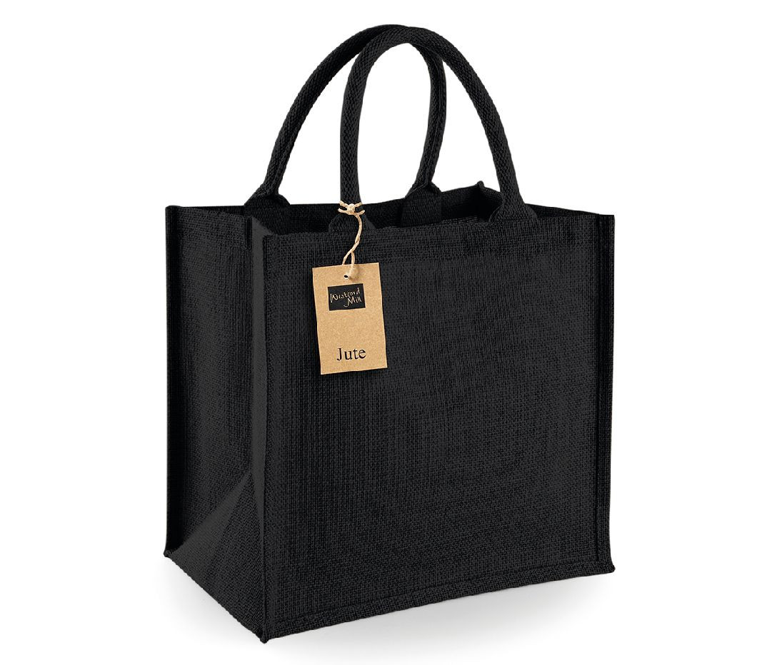 JUTE MIDI TOTE