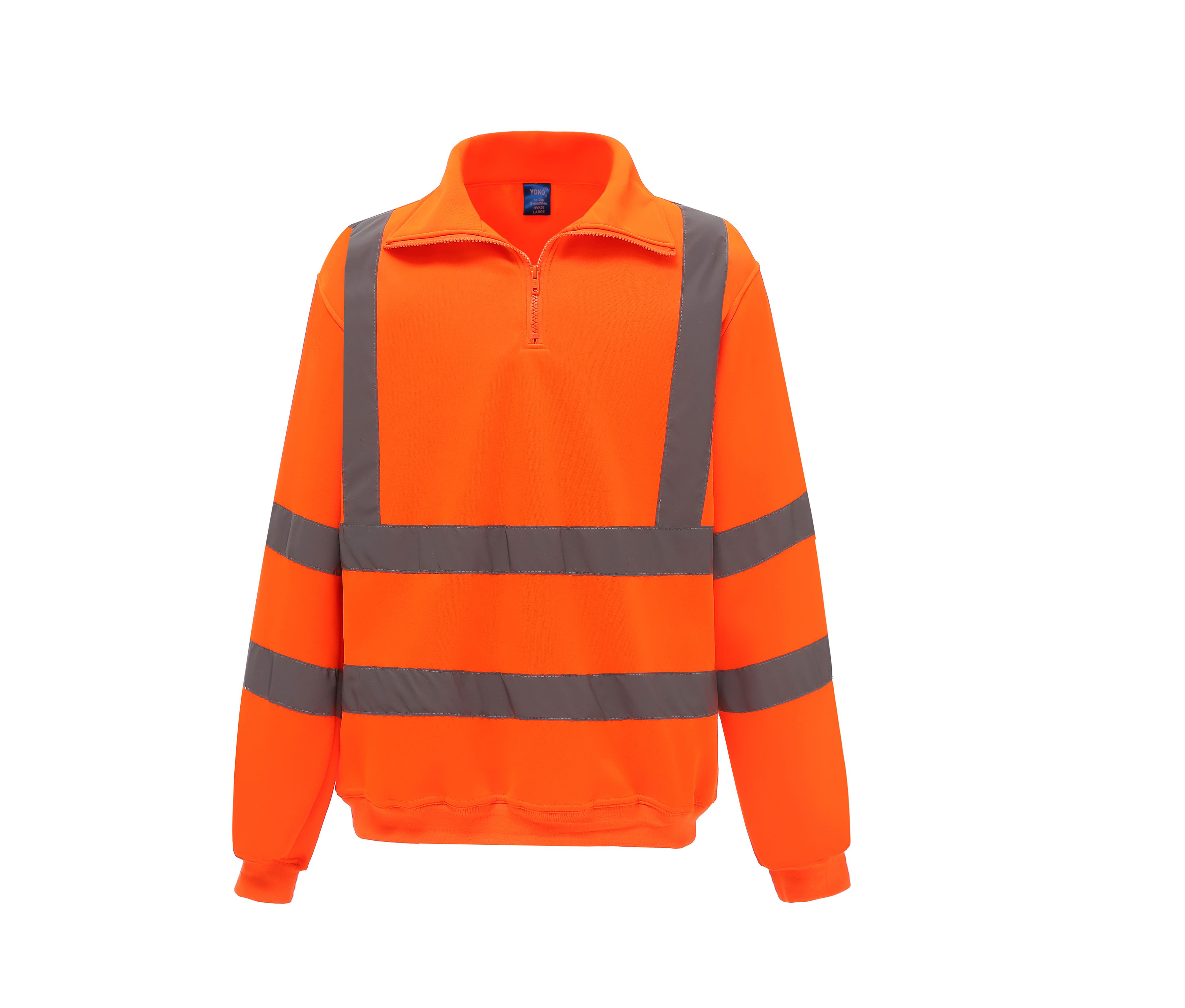 HI-VIS 1/4 ZIP SWEATSHIRT