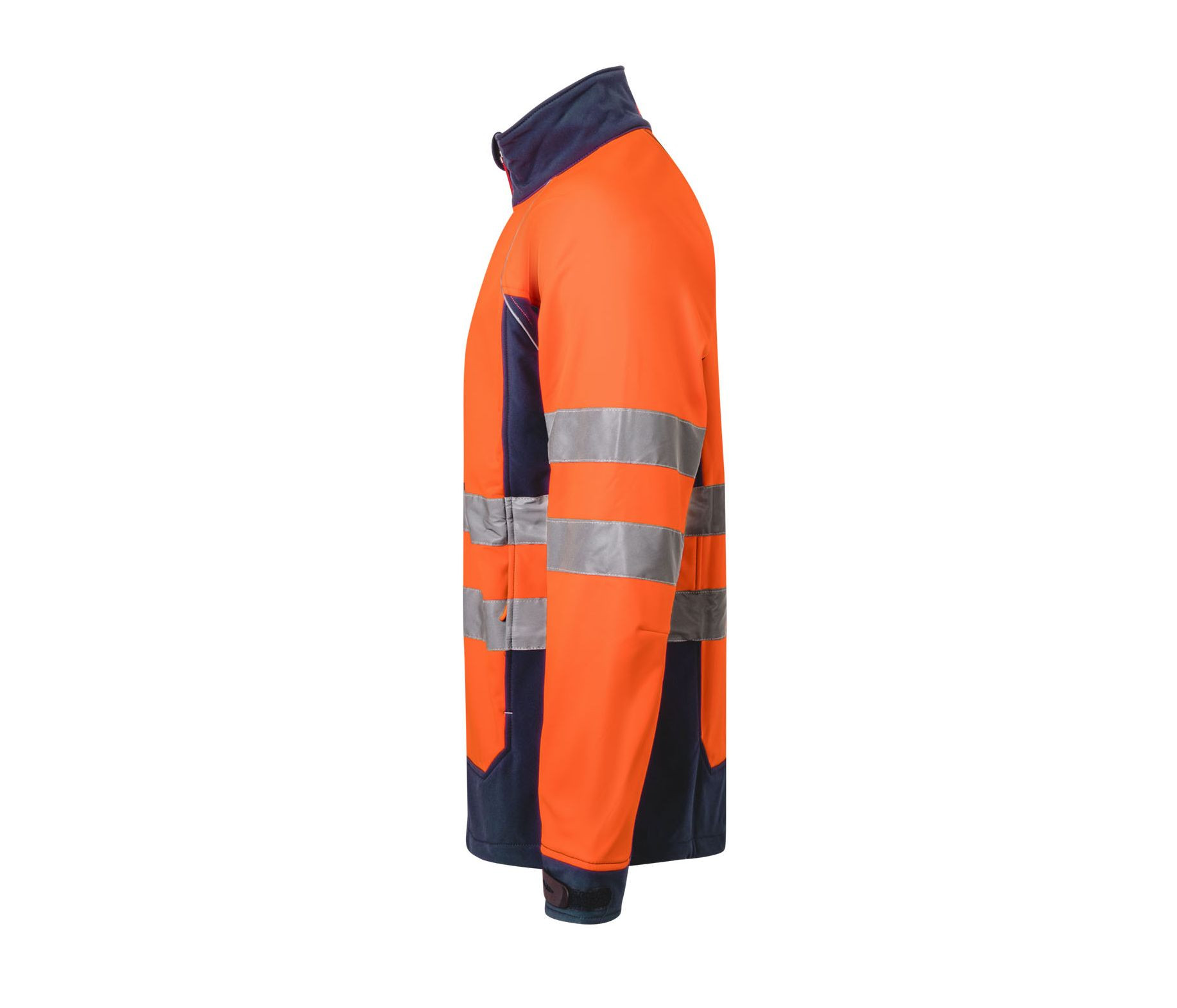 BLOUSON SOFTSHELL BICOLORE HAUTE VISIBILITÉ