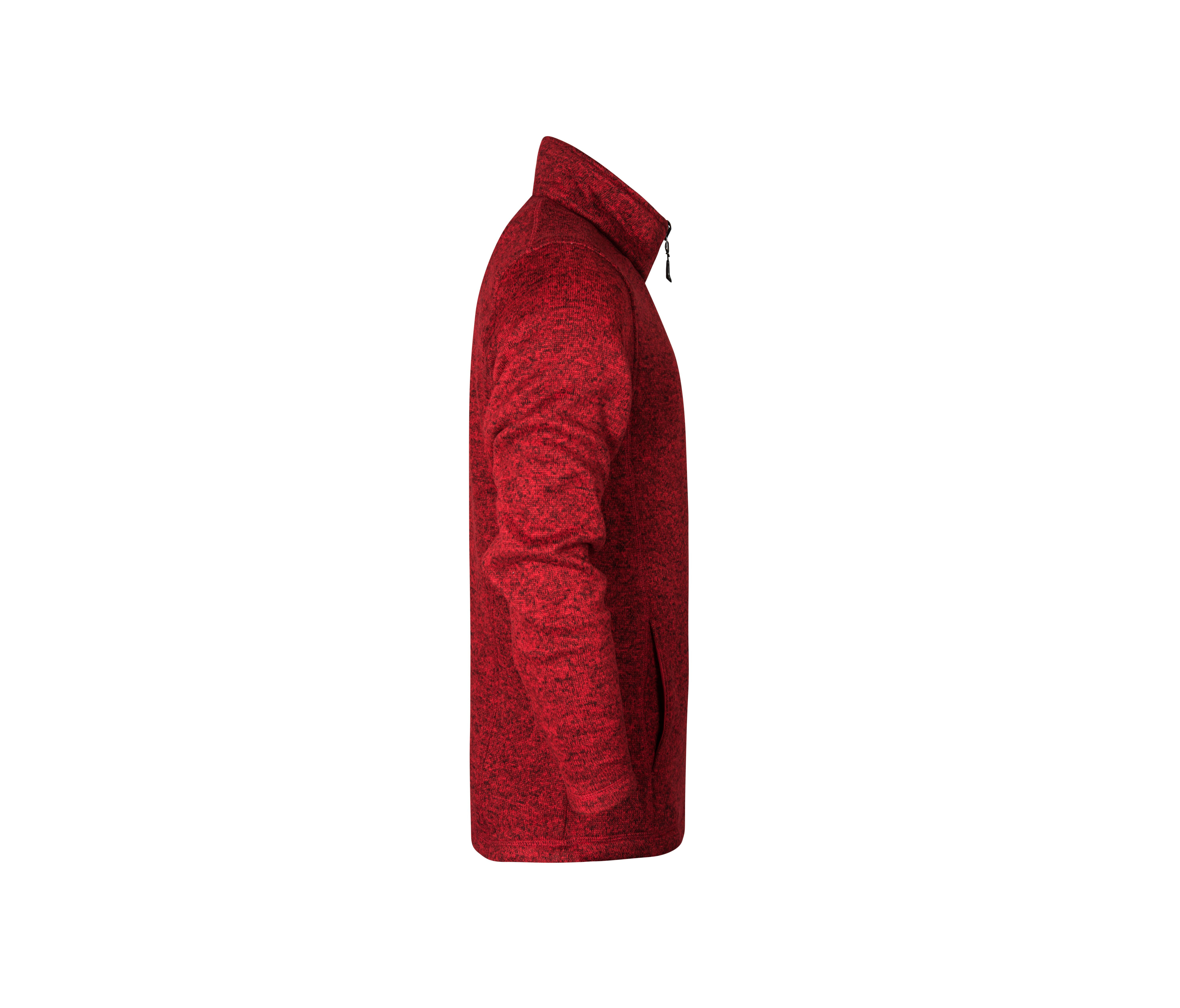 MEN'S KNIT FLEECE JACKET C+