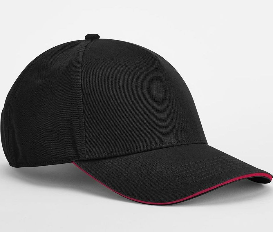 EARTHAWARE® CLASSIC ORGANIC COTTON 5 PANEL CAP - SANDWICH PEAK