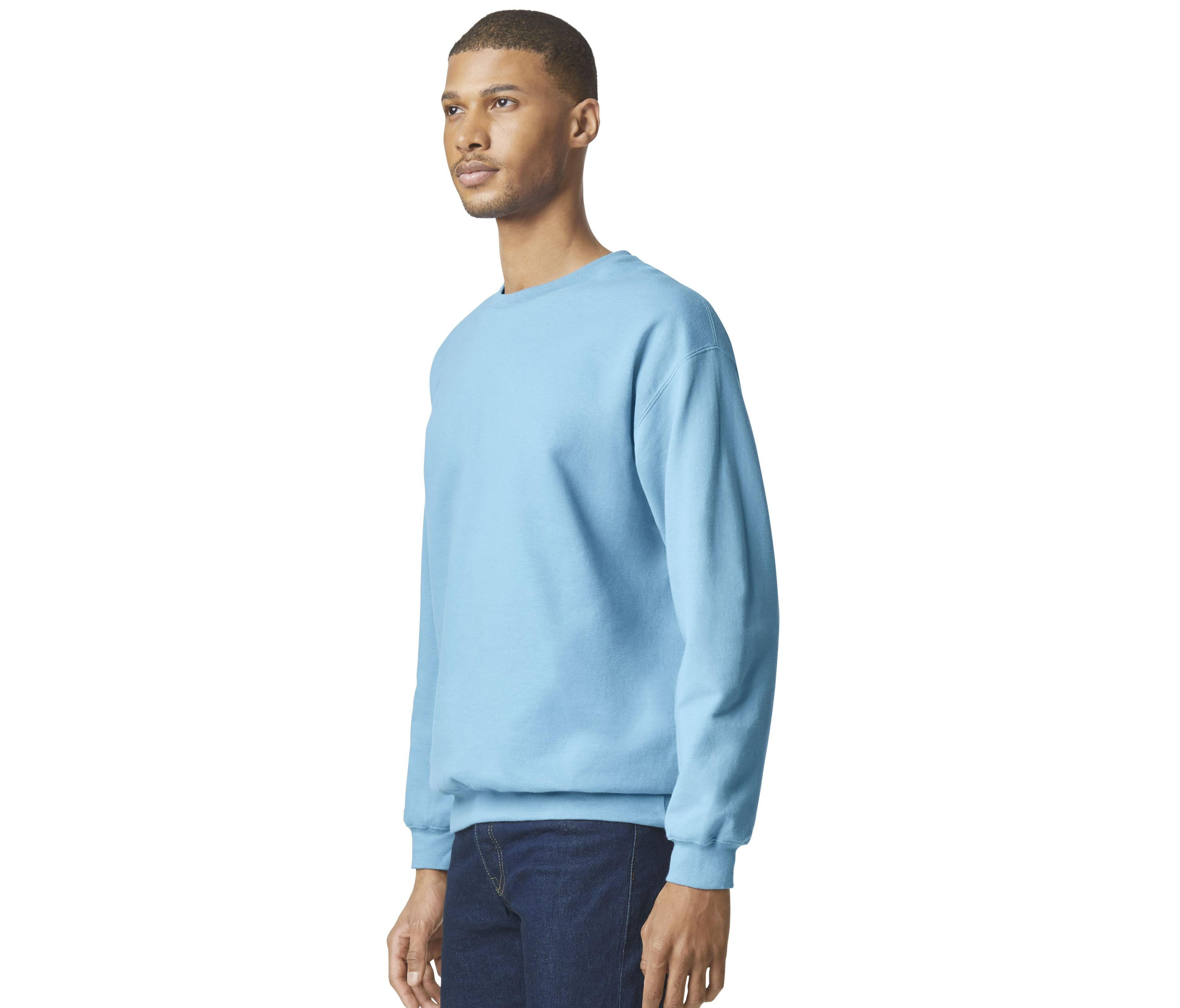 SOFTSTYLE MIDWEIGHT FLEECE ADULT CREWNECK