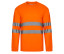 TEE-SHIRT ML EN COTON/POLYESTER HAUTE VISIBILITÉ