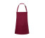 SHORT BIB APRON BASIC WITH BUCKLE AND POCKET