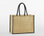 NATURAL STARCHED JUTE CLASSIC SHOPPER